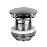 Комплектующие Gessi  Донный клапан свободного слива для раковины без перелива, цвет: хром 