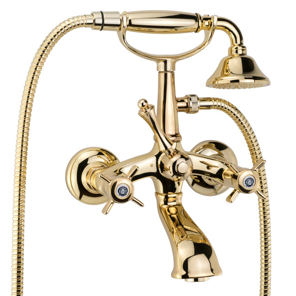 Смесители Смеситель для ванны с душем, золото 