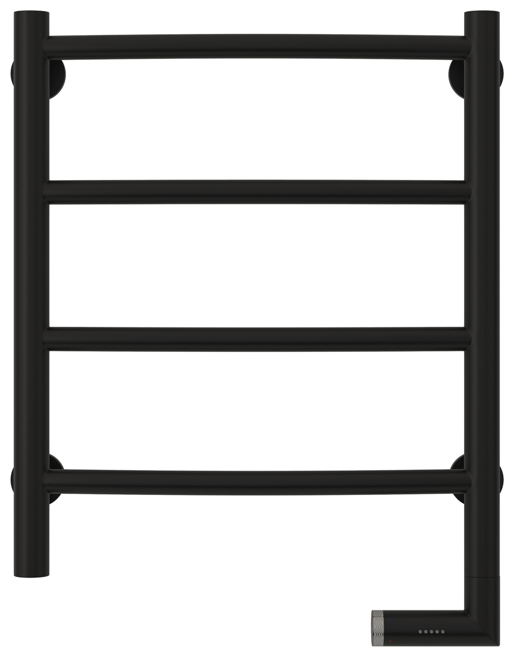 Полотенцесушители Полотенцесушитель электрический 500х400 / МЭМ правый (Матовый чёрный) 