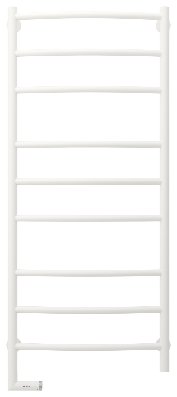 Полотенцесушители Полотенцесушитель электрический 1200х500 / МЭМ левый (Матовый белый) 