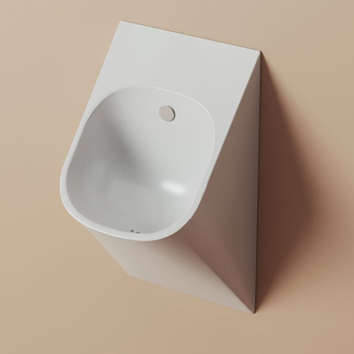 Писсуар подвесной 33х31хh620см, с сифоном и крепл., цвет: белый THE.SANIGLAZE