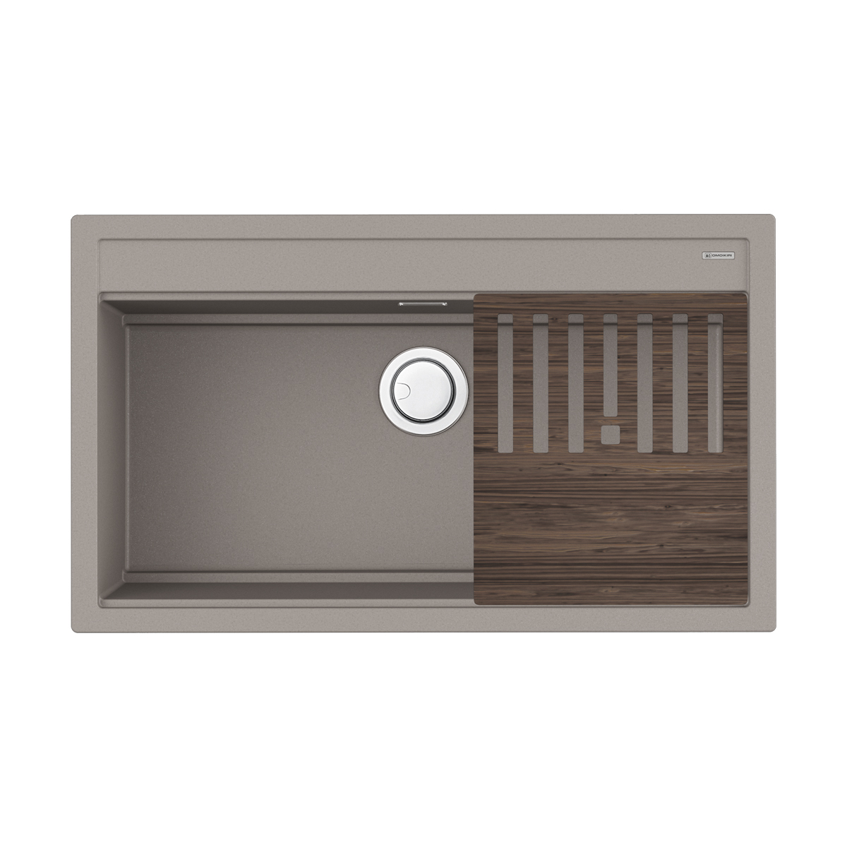 Кухонные мойки Кухонная мойка 860x510x200 Kitagawa 86-LB-GR Artceramic/leningrad grey 