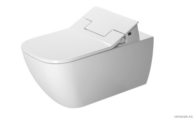 Унитазы-биде Унитаз подвесной 365x620x400, крышка с функцией биде, цвет белый 