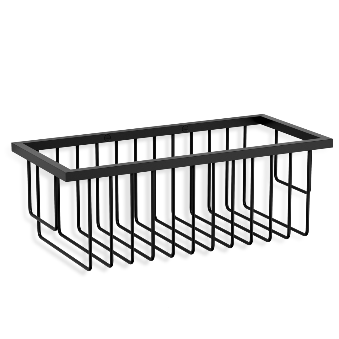 WA WND1 полка для губки, черный матовый