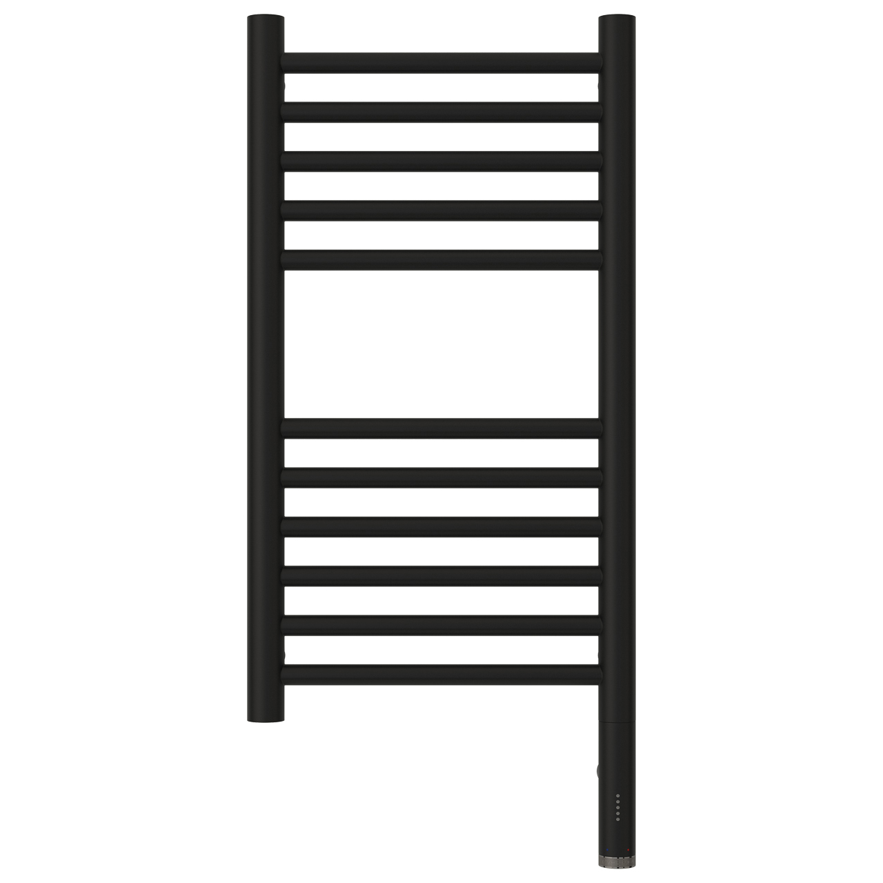 Полотенцесушители Полотенцесушитель электрический прямая 600х300 / МЭМ правый (Матовый чёрный) 