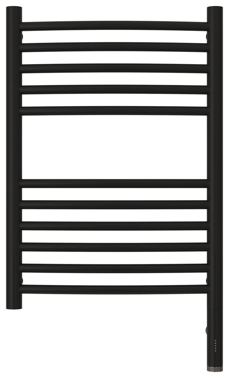 Полотенцесушители Полотенцесушитель электрический 600х400 / МЭМ правый (Матовый чёрный) 