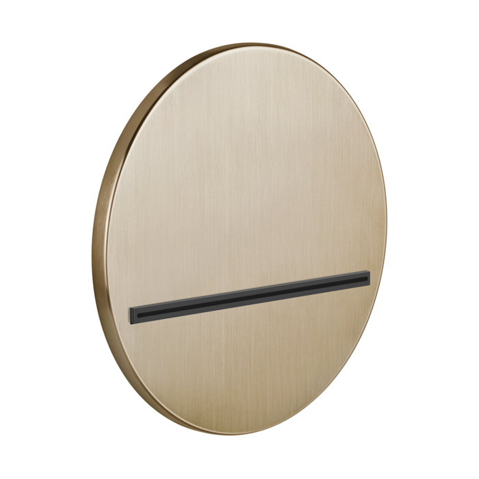 Комплектующие Излив настенный 207 мм, каскадный, цвет Warm Bronze Br. PVD 