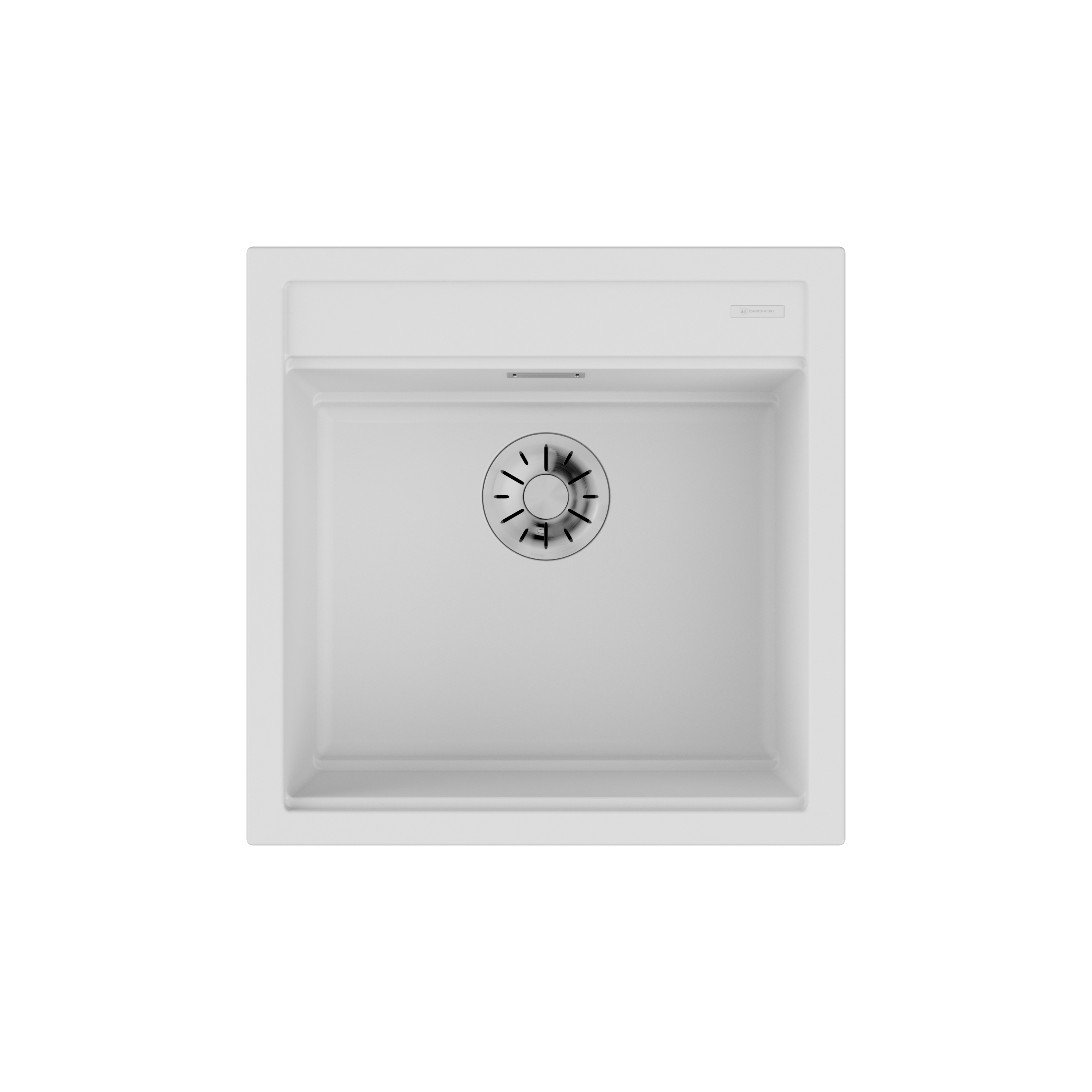 Кухонные мойки Кухонная мойка 510x510x220 Kitagawa 51-WH Artceramic/белый 