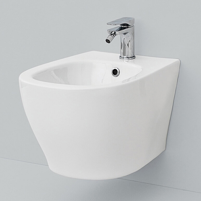 Artceram TEN 4.0  Биде подвесное 36х52, с 1 отв под смеситель, с креплениями, цвет белый (СПЕЦцена с нашего склада!)