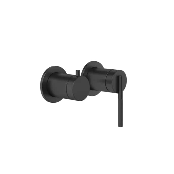 Смесители Встраиваемый однорычажный смеситель на 2 выхода с перекл. (внешние части), цвет Black XL 