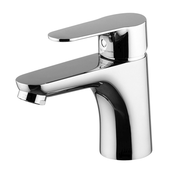 Смеситель для раковины, с донным клапаном, цвет хром