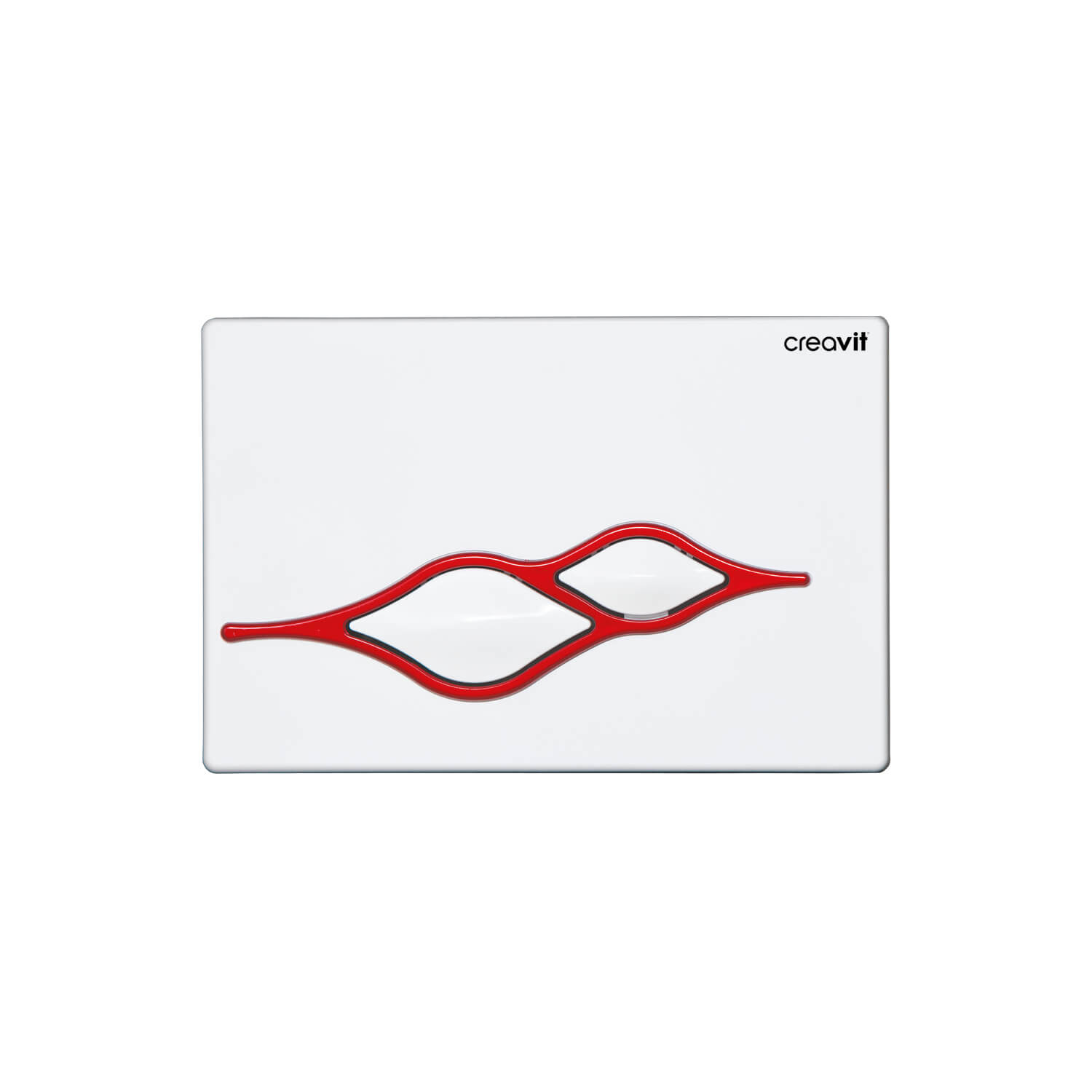 Системы инсталляции Кнопка для инсталляции UFO бело-красная 