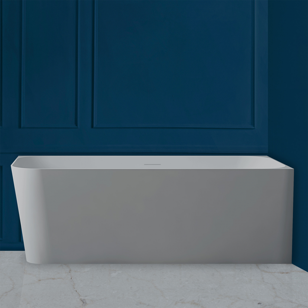 Ванны Ванна из искусственного камня белая матовая 170x75 