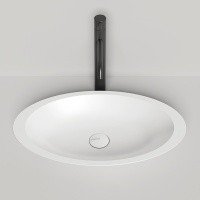 Раковины Раковина накладная 575х350, матовая, материал S-Stone 