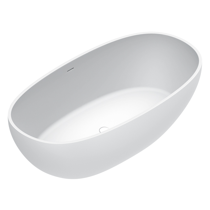 Ванна 176X91h52 с переливом, сифон в комплекте, цвет белый матовый