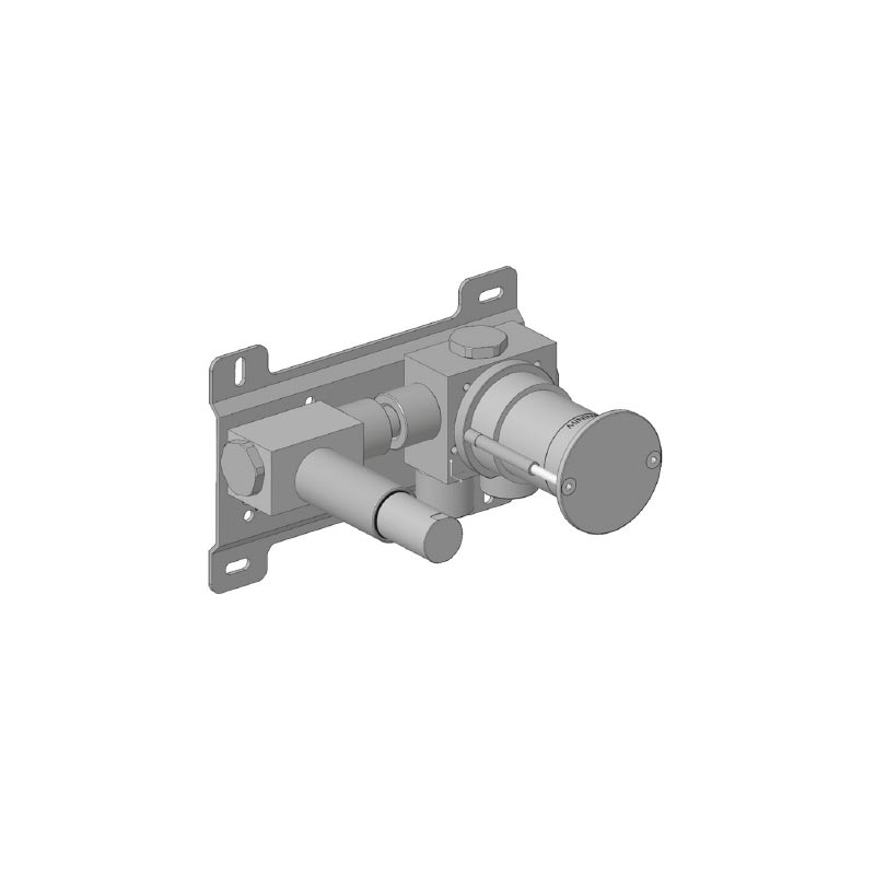 Смеситель из стены для раковины, внутренняя часть