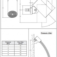 Душевая программа Верхний душ, хром 