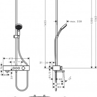Душевая программа Душевая стойка 