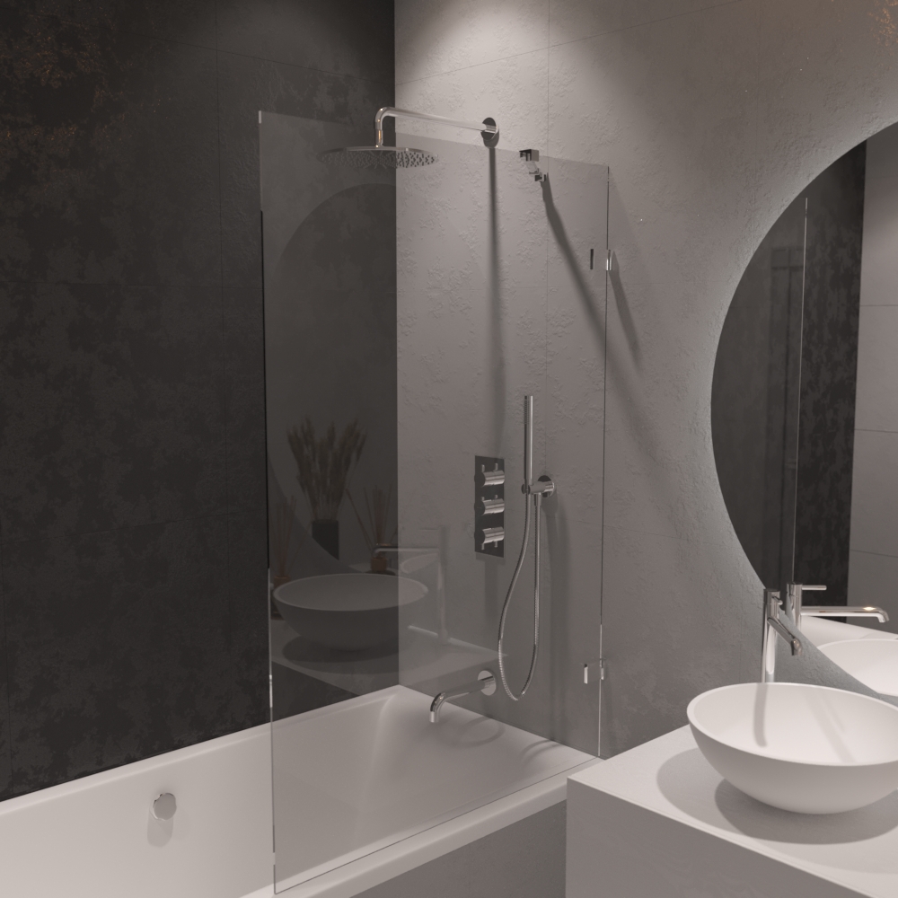 Душевая программа Термостатическая система для ванны скрытого монтажа YSET11CR (хром) 