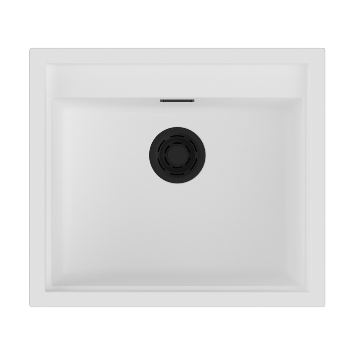 Кухонные мойки Кухонная мойка 570x500x217 Sintesi 57-WH Artceramic/белый 