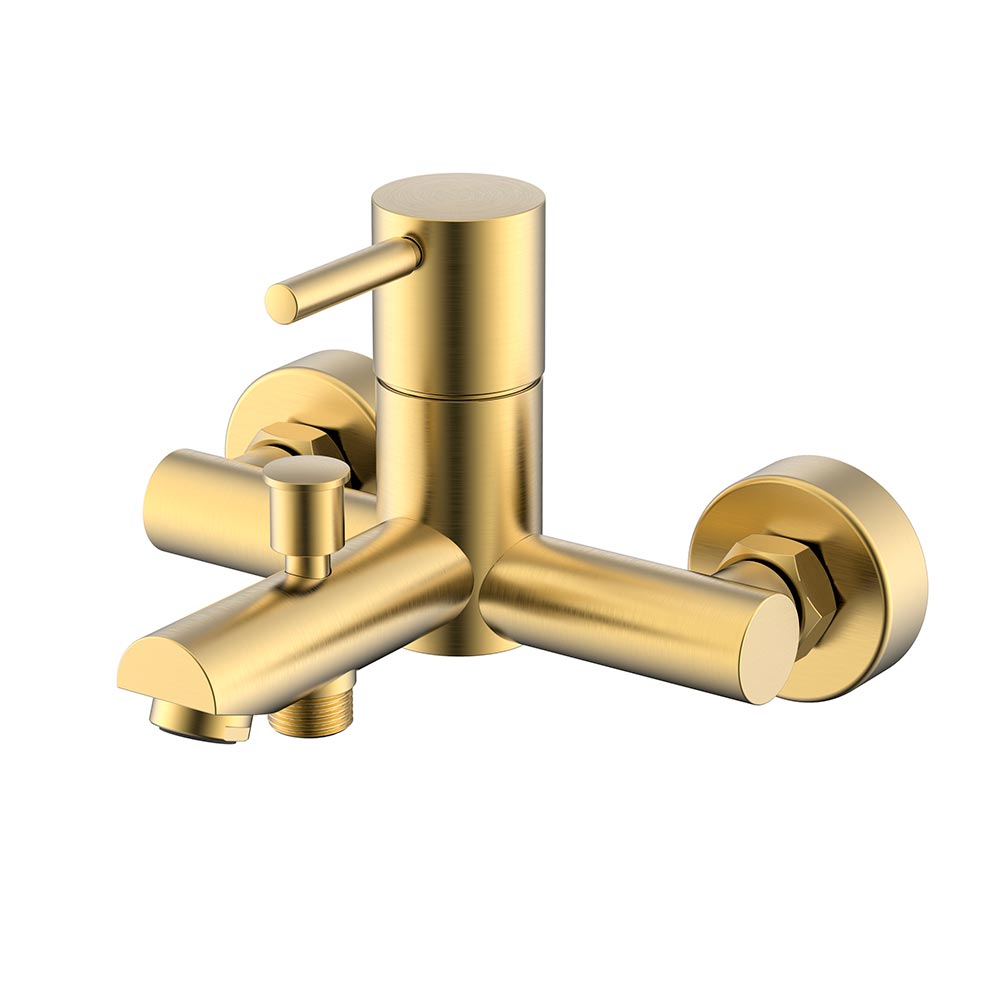 Смеситель для ванны BRUSH GOLD