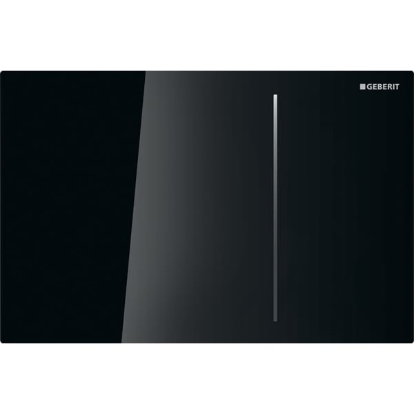 Системы инсталляции панель смыва Sigma70, стекло черное 