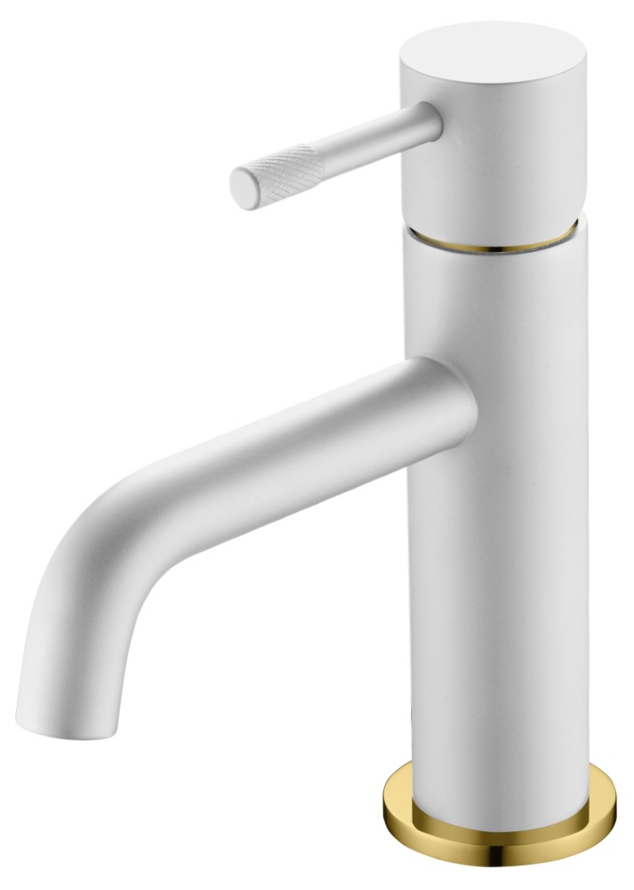 Смесители Смеситель для умывальника, White Gold 