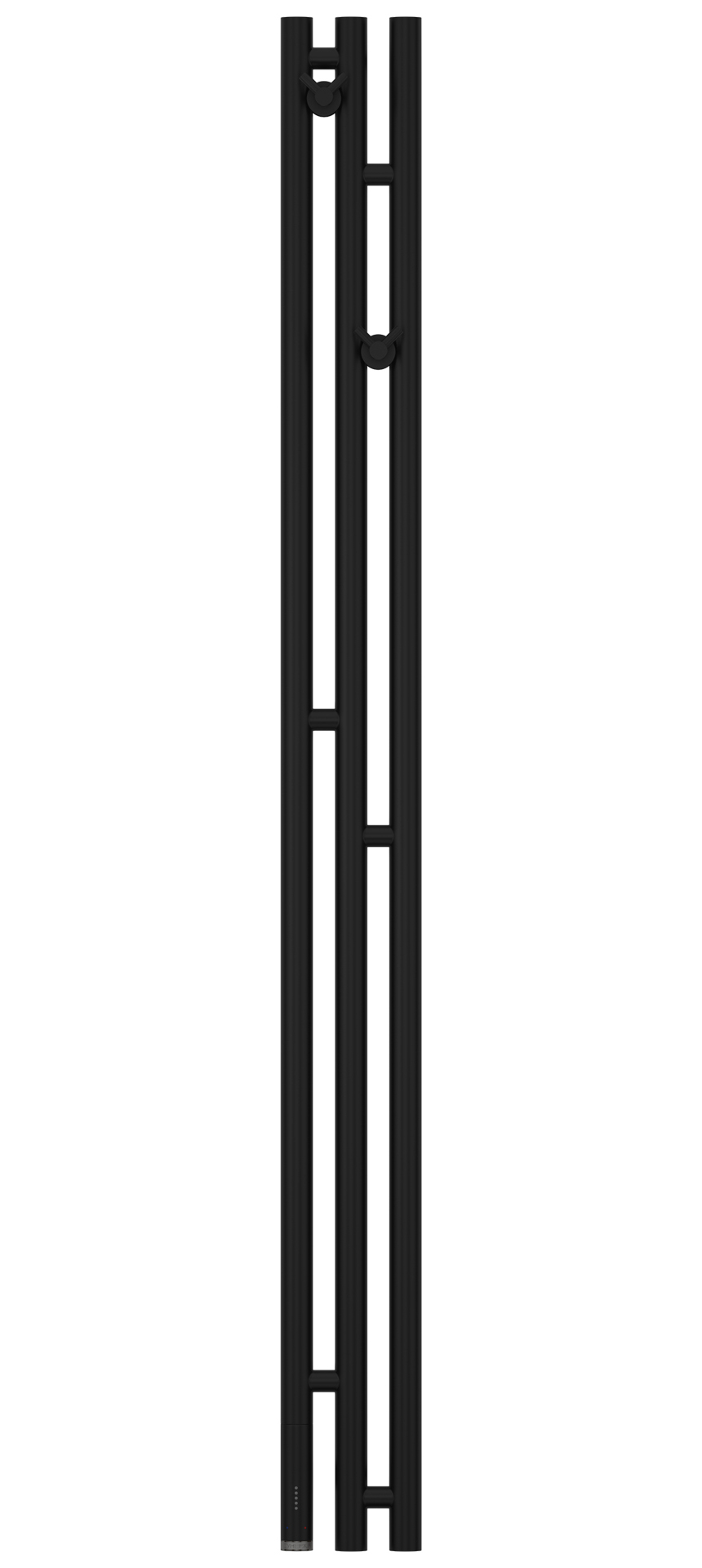 Полотенцесушители Полотенцесушитель электрический 1500х106 левый (Матовый чёрный) 