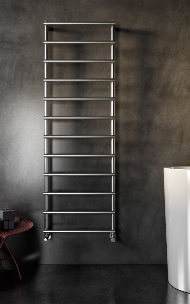 Полотенцесушители Полотенцесушитель водяной 1020/530 мм (8 перекладин), цвет хром 