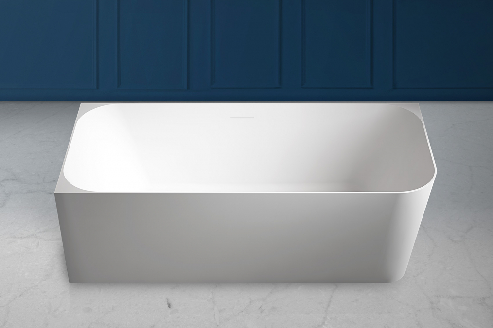 Ванны Ванна из искусственного камня белая матовая 170x75 