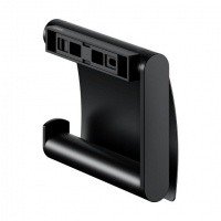 Аксессуары для ванной Держатель для туалетной бумаги (чёрный матовый) 