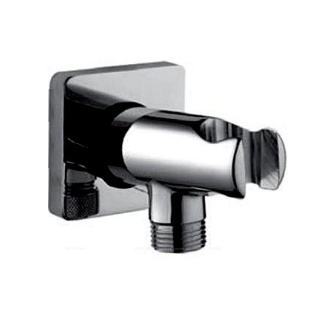 Подключение для душевого шланга с держателем лейки, хром