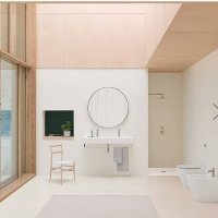 Унитазы Унитаз напольный приставной (белый глянцевый) 