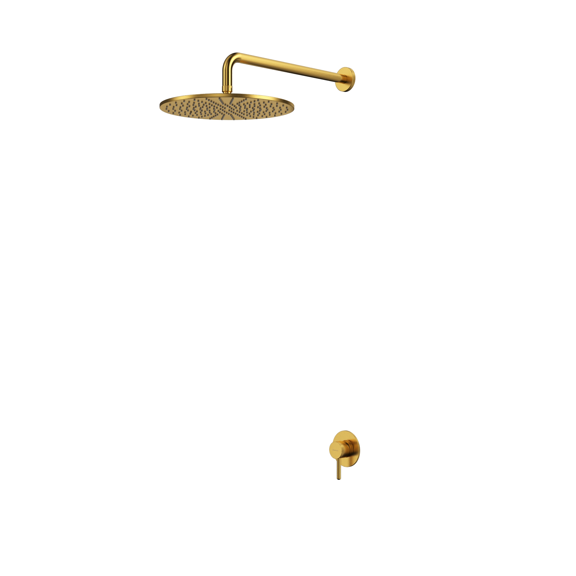 Душевая программа Система для душа скрытого монтажа YSET01GLB (брашированное золото) 