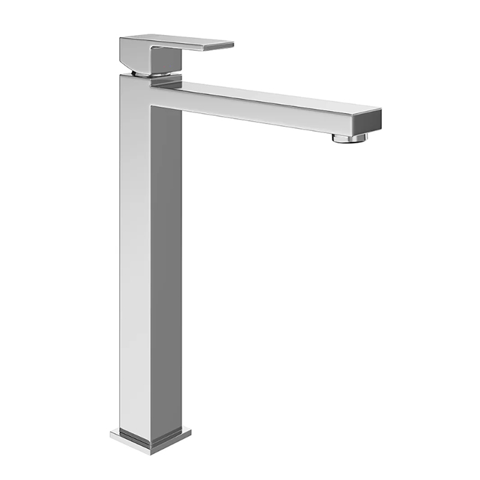 Смесители Однорычажный смеситель для раковины, высокий, без донного клапана 3/8, хром 