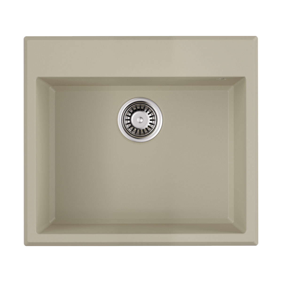 Кухонные мойки Кухонная мойка 570x510x200 Tedori 57-BE Tetogranit/ваниль 