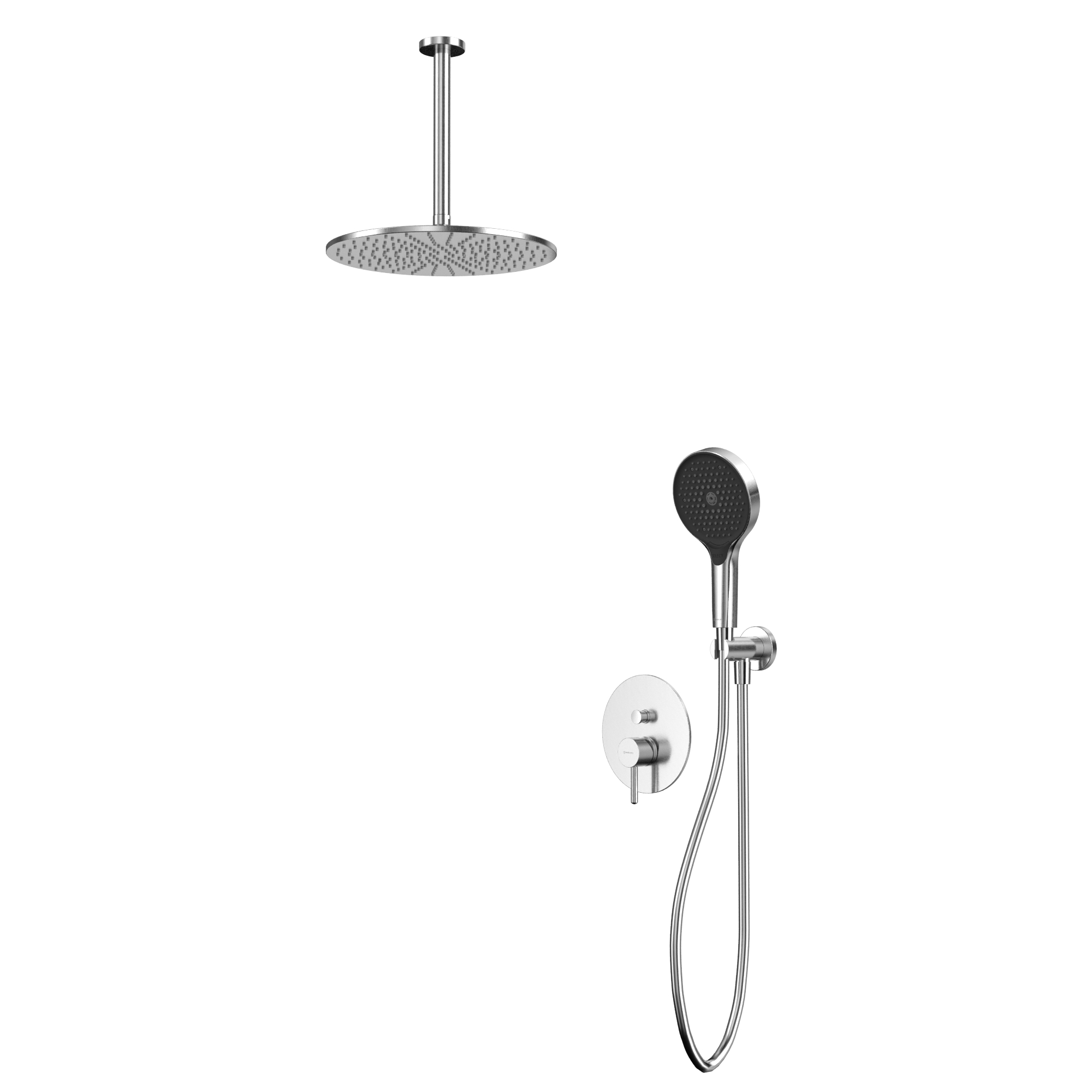 Душевая программа Система для душа скрытого монтажа YSET12TOPNIB (брашированный никель) 