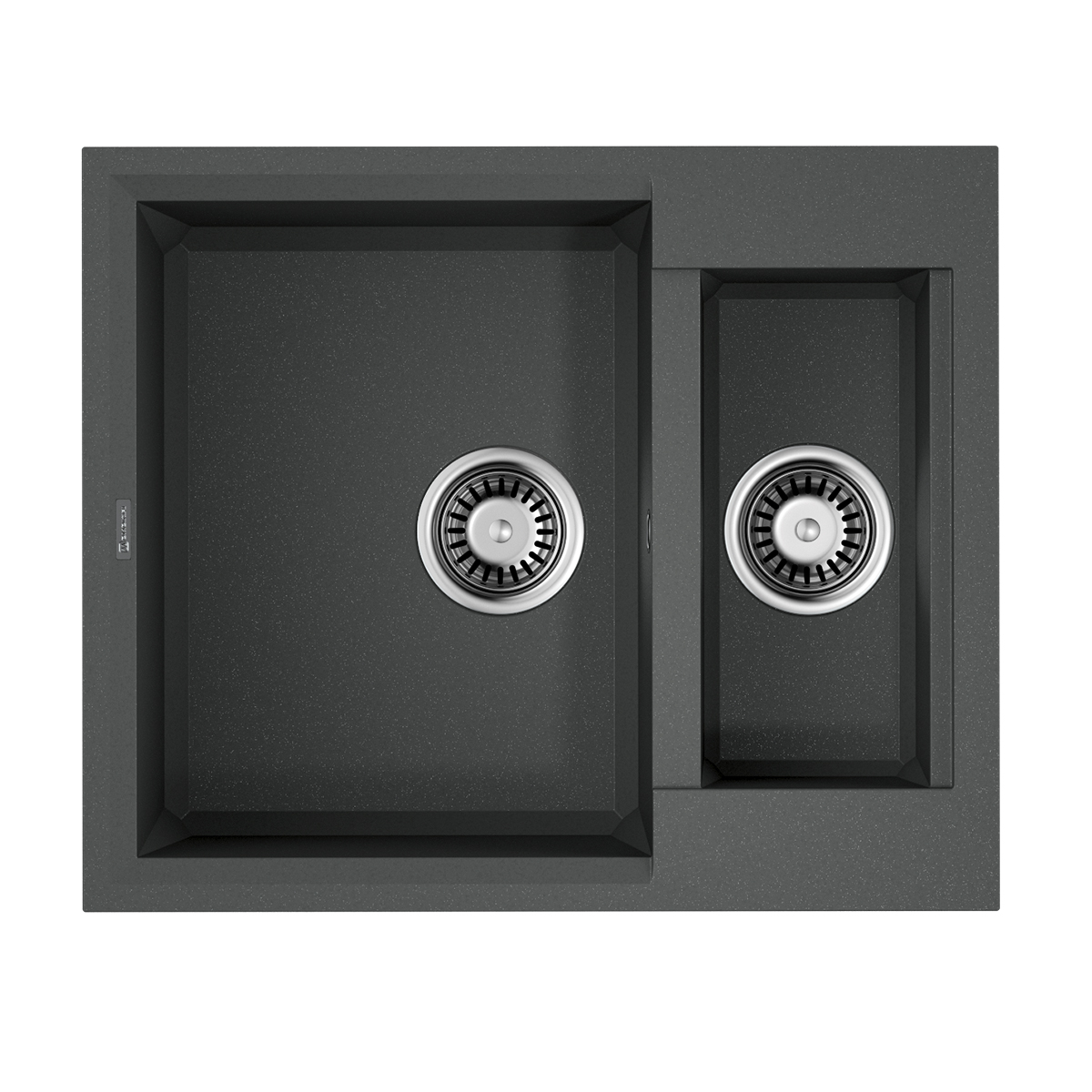 Кухонные мойки Кухонная мойка 600x500x210 Sakaime 60-2-PL Tetogranit/платина 