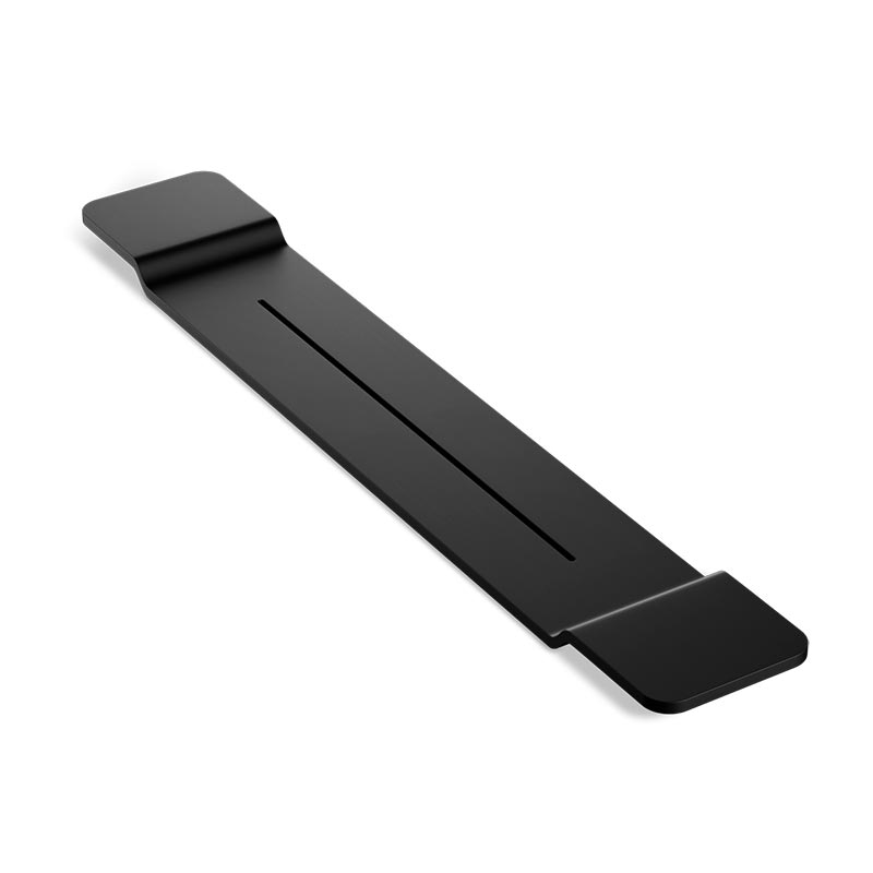 WAN Полка для ванной, черный матовый