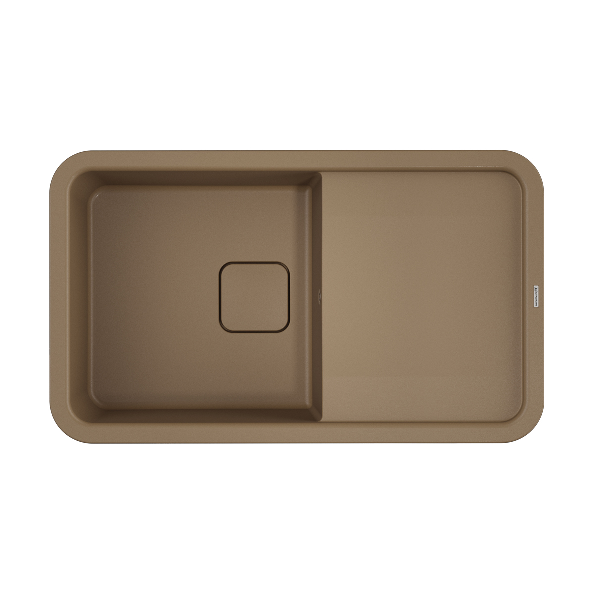 Кухонные мойки Кухонная мойка 860x510x190 Tasogare 86-CA Artgranit/карамель 