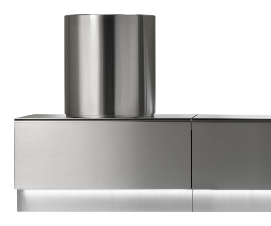 Раковина Washbasins, накладная, высокая, Ø 425хh-470 мм, с переливом и сифоном up & down, сталь, цвет Black Diamond полированный