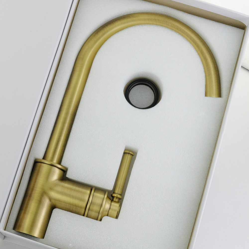 Смесители Смеситель для кухни, бронза 