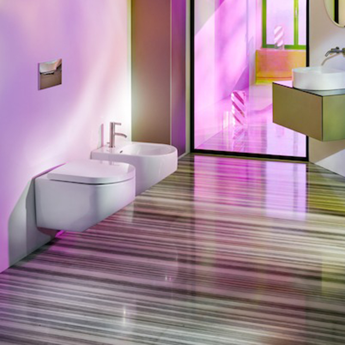 Биде подвесное 540х370х300 мм, с 1 отв под смеситель, цвет: белый