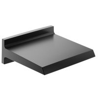 Комплектующие Каскадный излив для душа (хром черный шлифованный) 