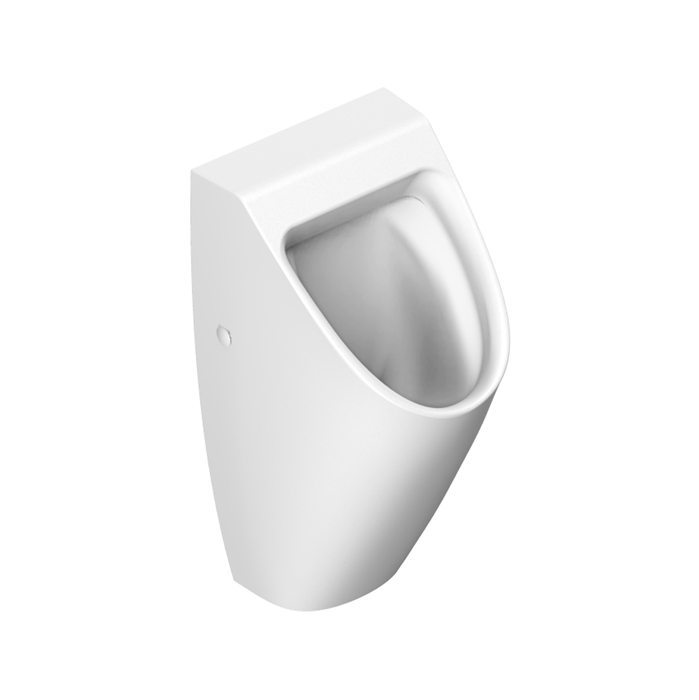 Писсуар c отв. под крышку Rimless 64x32 , покрытие Cataglaze+, цвет белый матовый