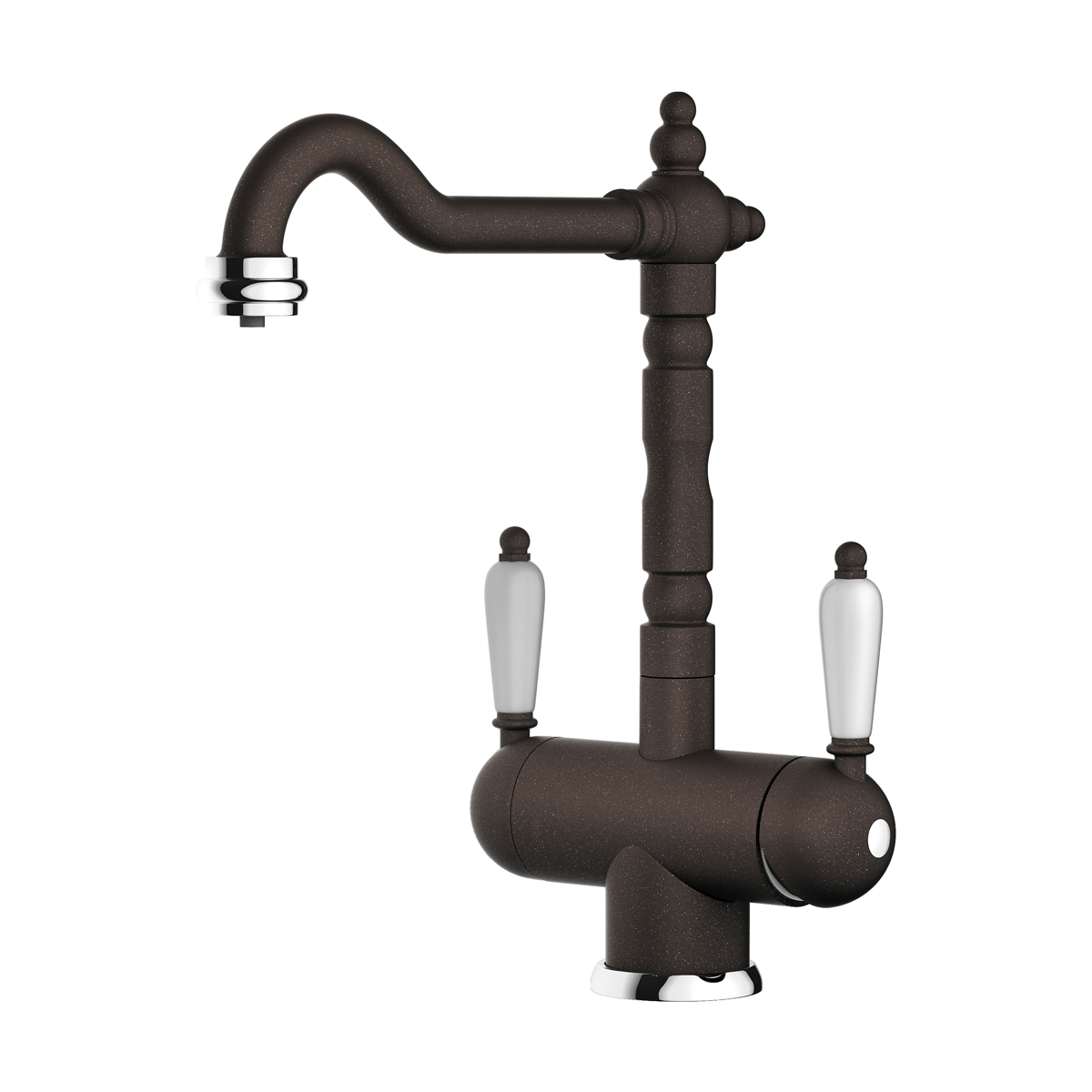 Смесители для кухни Смеситель для кухни Amagasaki-DC латунь/темный шоколад 