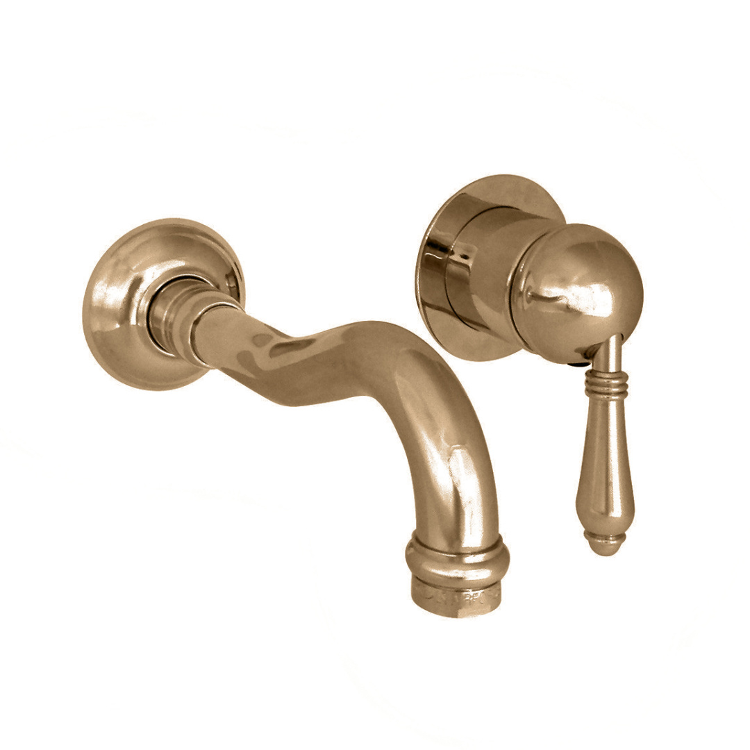 Смесители Смеситель для раковины из стены, без встроенной части, вылет 175 мм, ручка El Capitan 