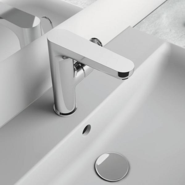 Смесители О Смеситель для раковины, хром 