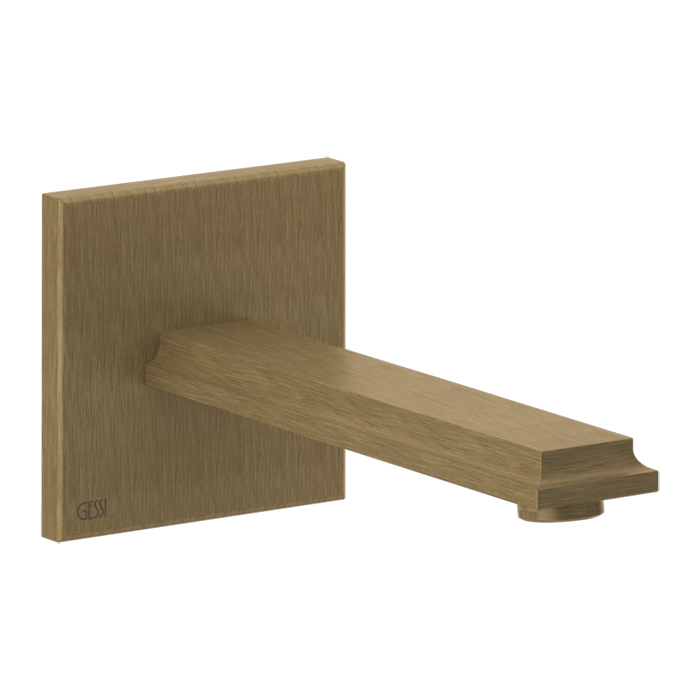 Настенный излив на 1/2 для монтажа с удаленным управлением 46112+46106 (не входит в комплект), цвет античная бронза