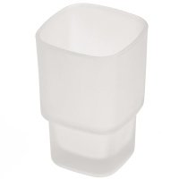 Аксессуары для ванной Стакан для зубных щёток (матовое стекло) 